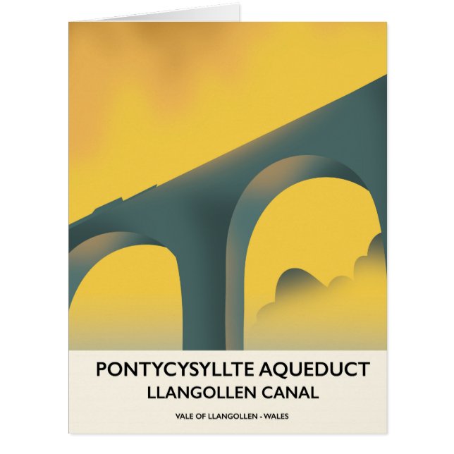 Pontycysyllte Aqueduct,Llangollen,Wales (Front)