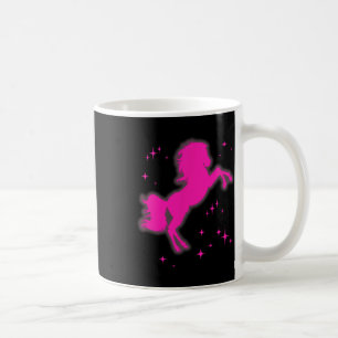 Pony And Heels Lover Pink Girls Clubs Disco Birthd Coffee Mug