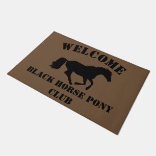 Pony club, ranch or livery stables doormat