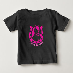 Pony Club Rider Baby T-Shirt