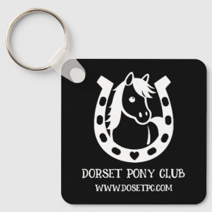 Pony Club Rider Key Ring