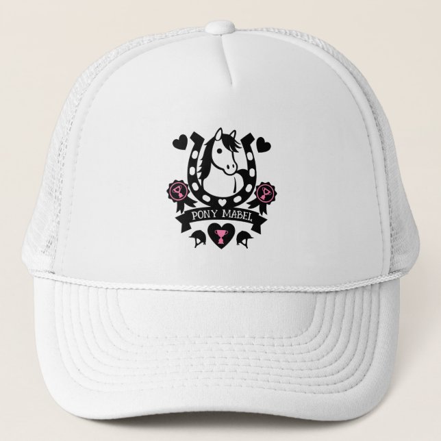 Pony Club Rider Trucker Hat (Front)