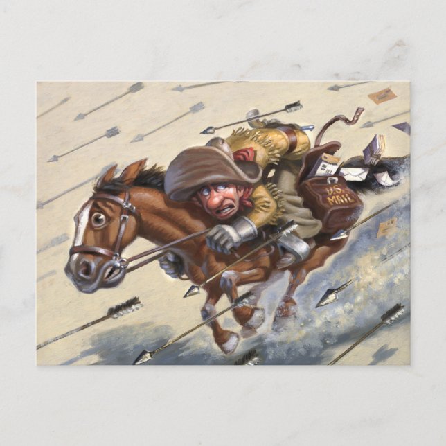 Pony Express Postcard (Front)