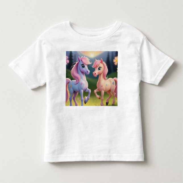Pony Friends Toddler T-Shirt (Front)