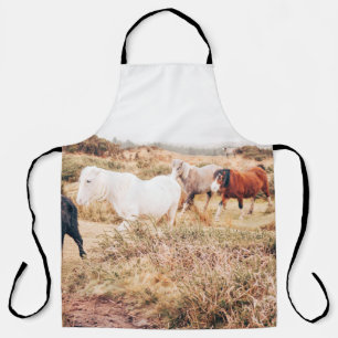 PONY HERD IN THE AUTUMN APRON