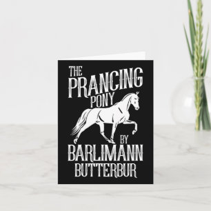 Pony Horse Horseback Riding Card