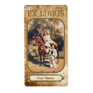 Pony Kids Book Plates