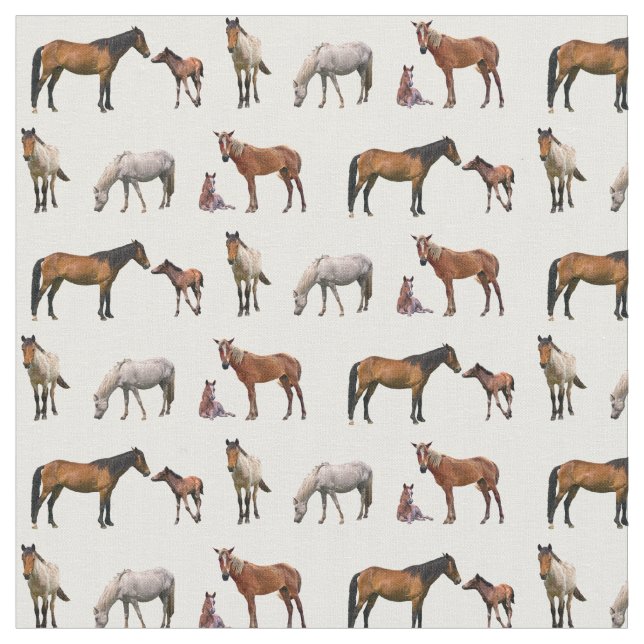 Pony Party Fabric (choose colour) (Close Up)