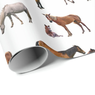Pony Party Wrapping Paper (choose colour)