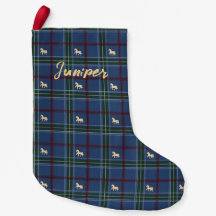 Pony Tartan Holiday Blue