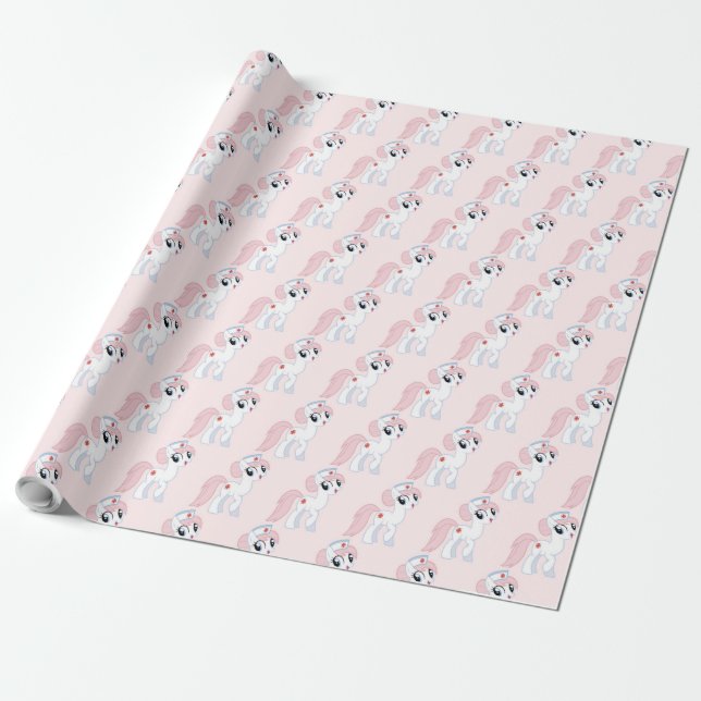 Pony Wrapping Paper (Unrolled)