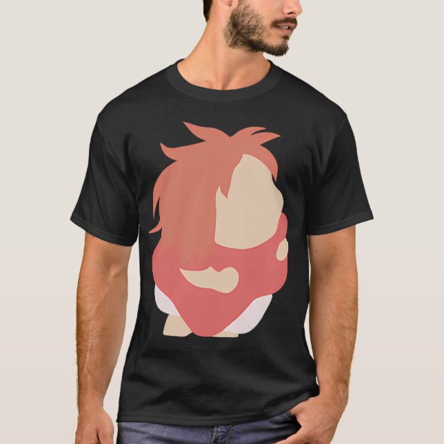 Ponyo flying to the surface T-Shirt (Front)