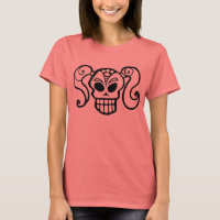 Ponytail Skull Girl