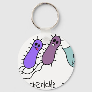 Poo Bacteria Key Ring