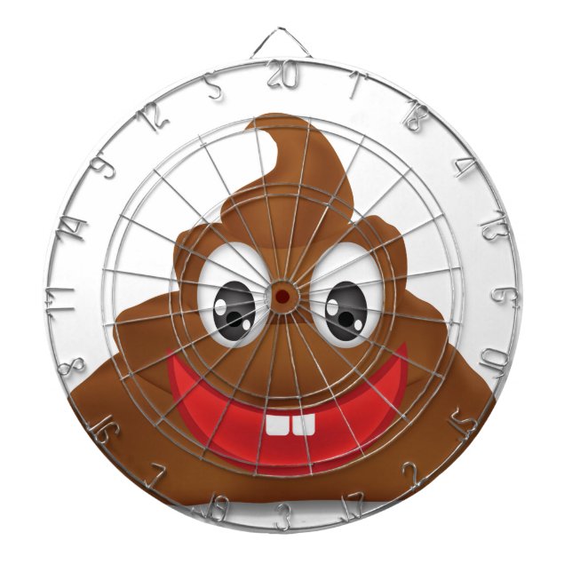 poo emojis dartboard (Front)