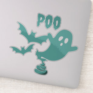 Poo Halloween Ghost