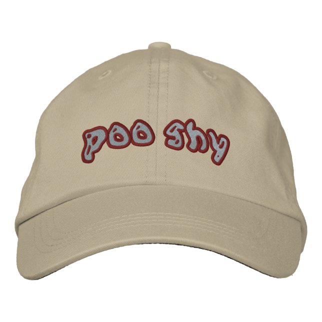 Poo shy cap (Front)