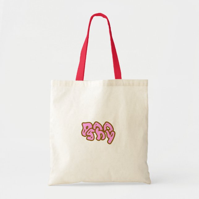 Poo shy Tote Bag (Front)