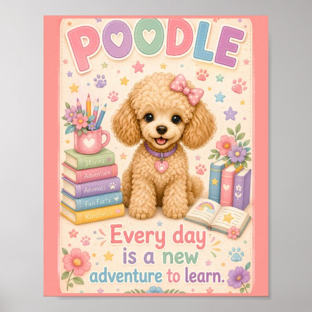 Poodle  adventure  poster (Front)