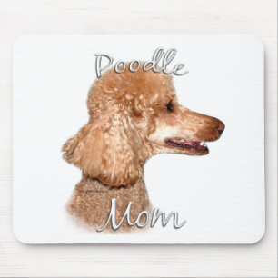 Poodle (apricot) Mum 2 Mouse Pad