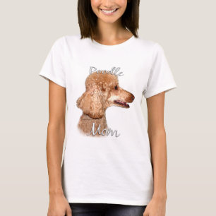 Poodle (apricot) Mum 2 T-Shirt