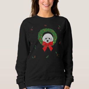 poodle  b _ Christmas     Sweatshirt