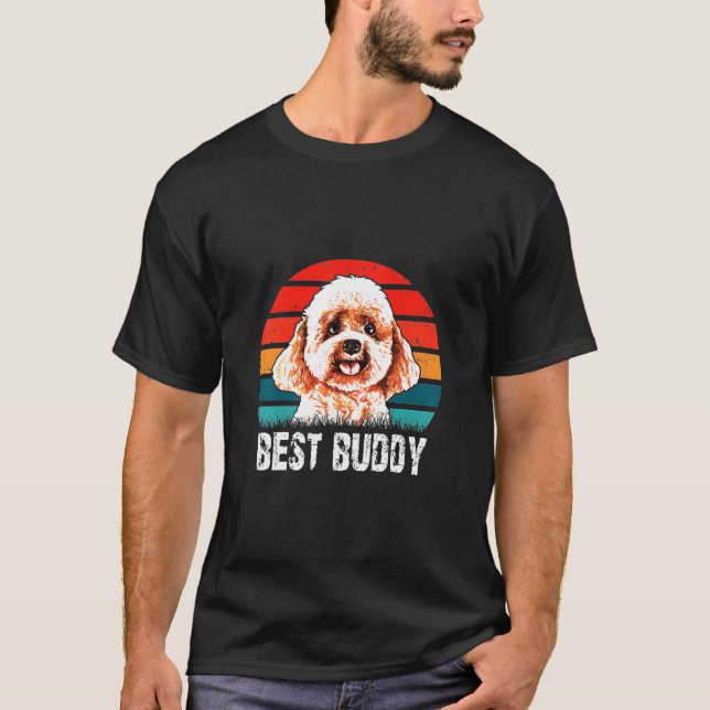 Poodle Birthday Best Buddy T-Shirt (Front)
