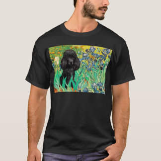 Poodle (black 1) - Irises T-Shirt