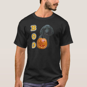 Poodle (Black Coated) Boo T-Shirt