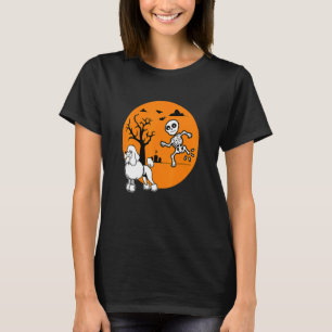 Poodle Bone Halloween Costume Dog Owners T-Shirt