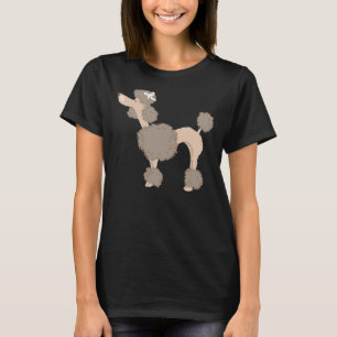 Poodle Brown T-Shirt
