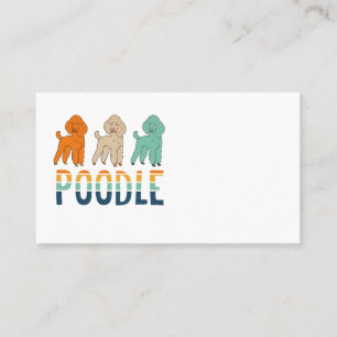 Poodle Business Card