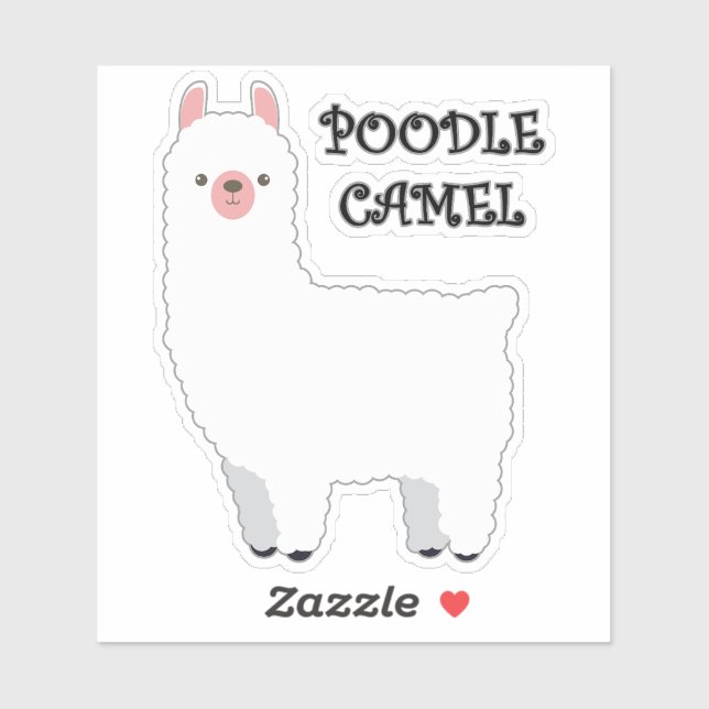 Poodle Camel (Sheet)