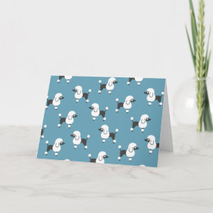 Poodle Card