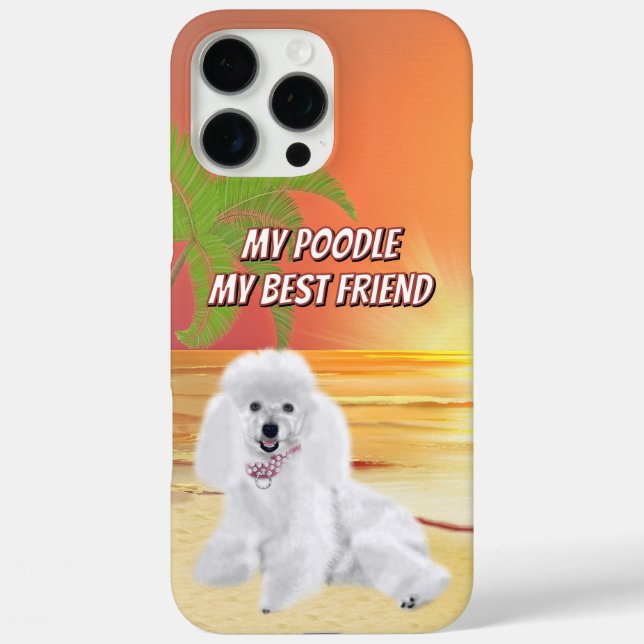 Poodle Case-Mate iPhone Case (Back)