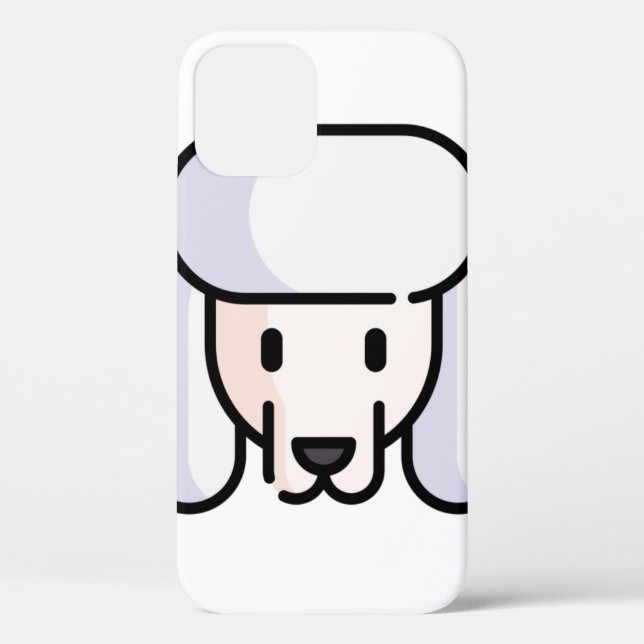 Poodle Case-Mate iPhone Case (Back)