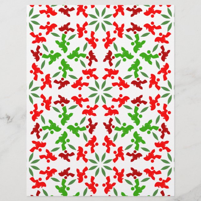 Poodle Christmas Dog Shop Flyer (Front)