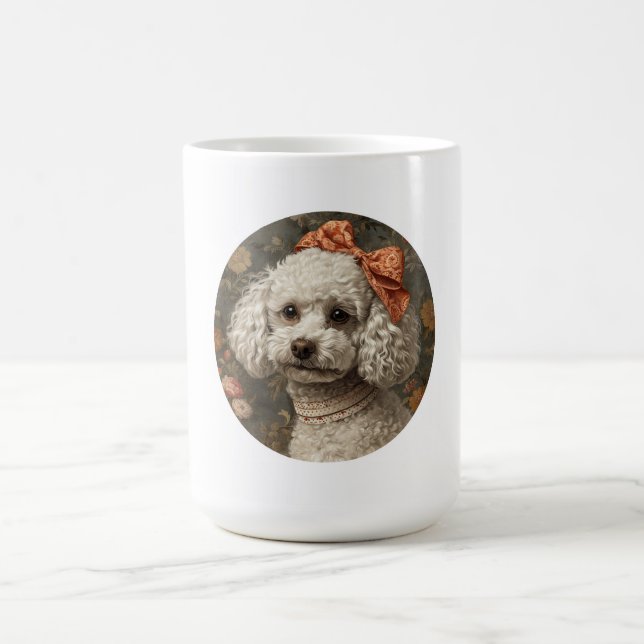 Poodle  coffee mug (Center)