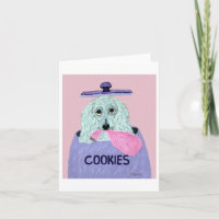 Poodle Cookie Thief 