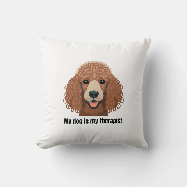 Poodle Cushion (Front)