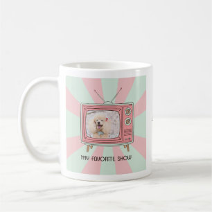 Poodle custom photo mug personalised dog mum