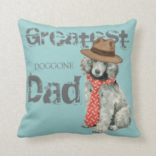 Poodle Dad Cushion