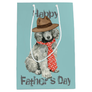 Poodle Dad Medium Gift Bag