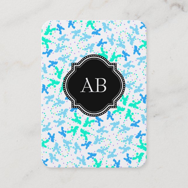 Poodle Delight Business Card (Front)