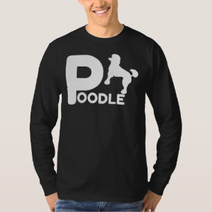 Poodle Design Pet Lover Owner Dog Gift Idea for T-Shirt