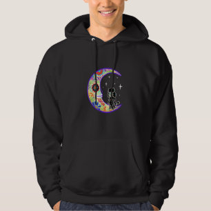 Poodle Dia De Los Muertos Skeleton Sugar Skull Hoodie