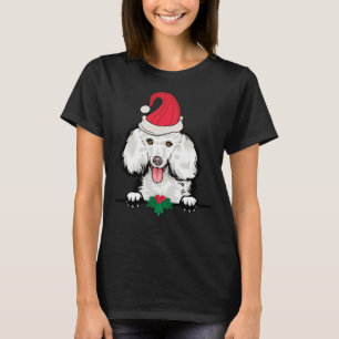 Poodle Dog Christmas T-Shirt