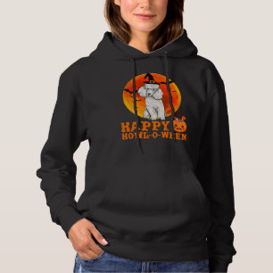 Poodle Dog Halloween Happy Howl O Ween Hoodie