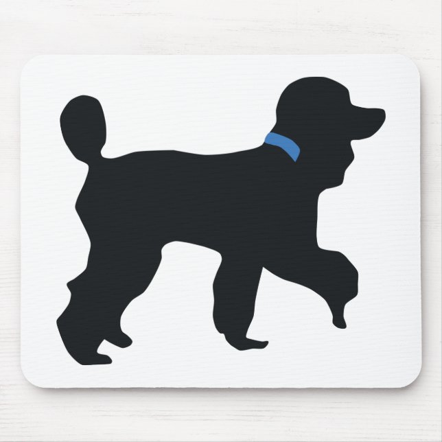 poodle dog mouse pad (Front)
