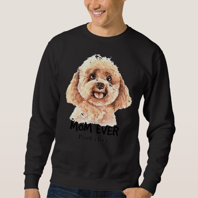 Poodle Dog Mum      Sweatshirt (Front)